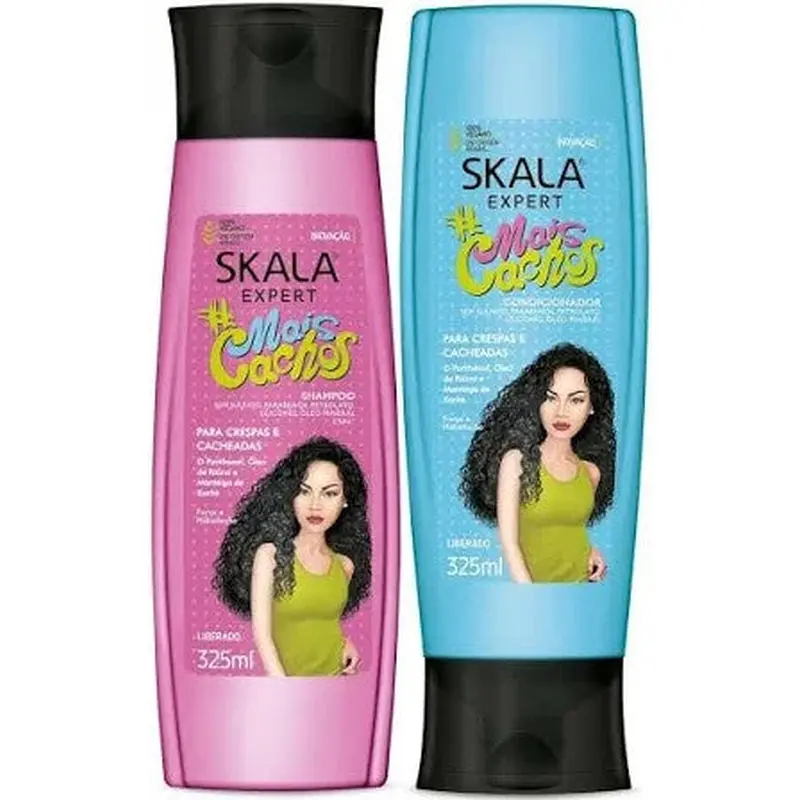 Skala Mais Cachos Shampoo + Conditioner [Combo]