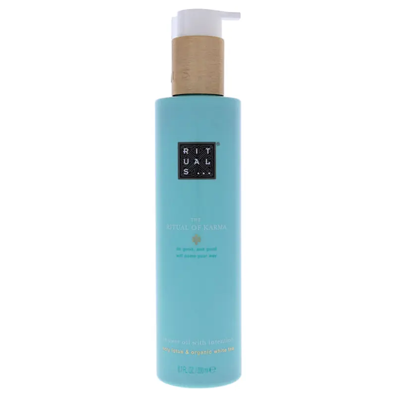 Rituals The Ritual of Karma Shower Oil by Rituals for Unisex - 6.7 oz Shower Oil