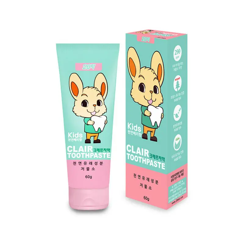 Doctor.EL Clair Toothpaste Low fluoride toothpaste for my baby 60g