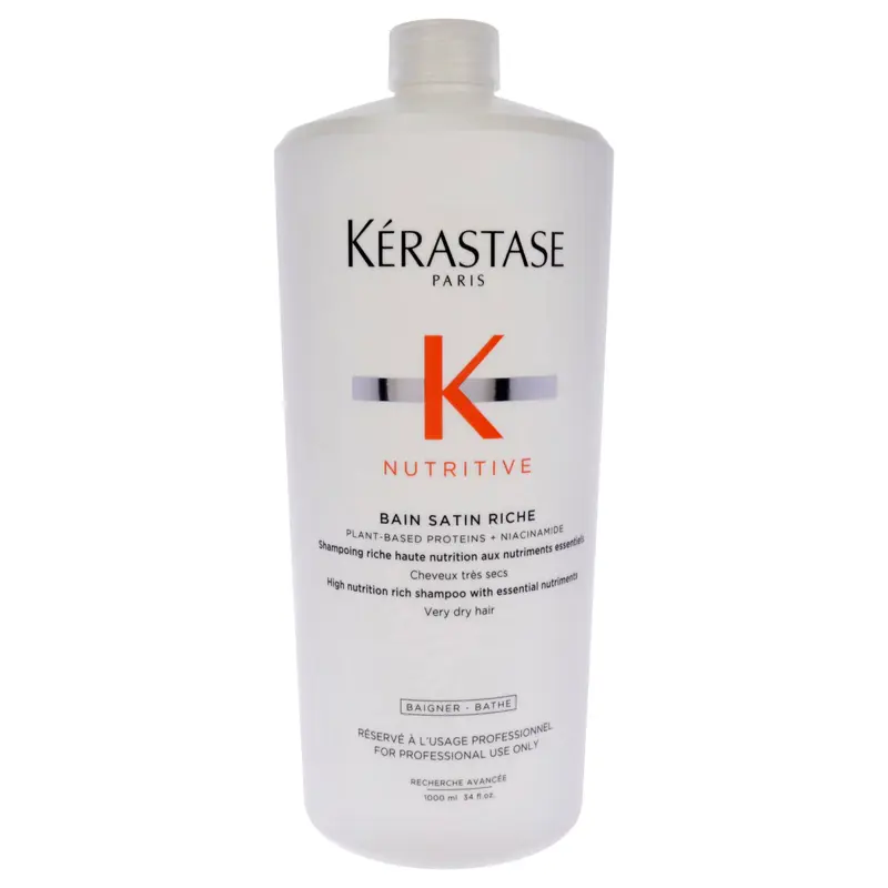 Kerastase Nutritive Bain Satin Riche Shampoo by Kerastase for Unisex - 34 oz Shampoo