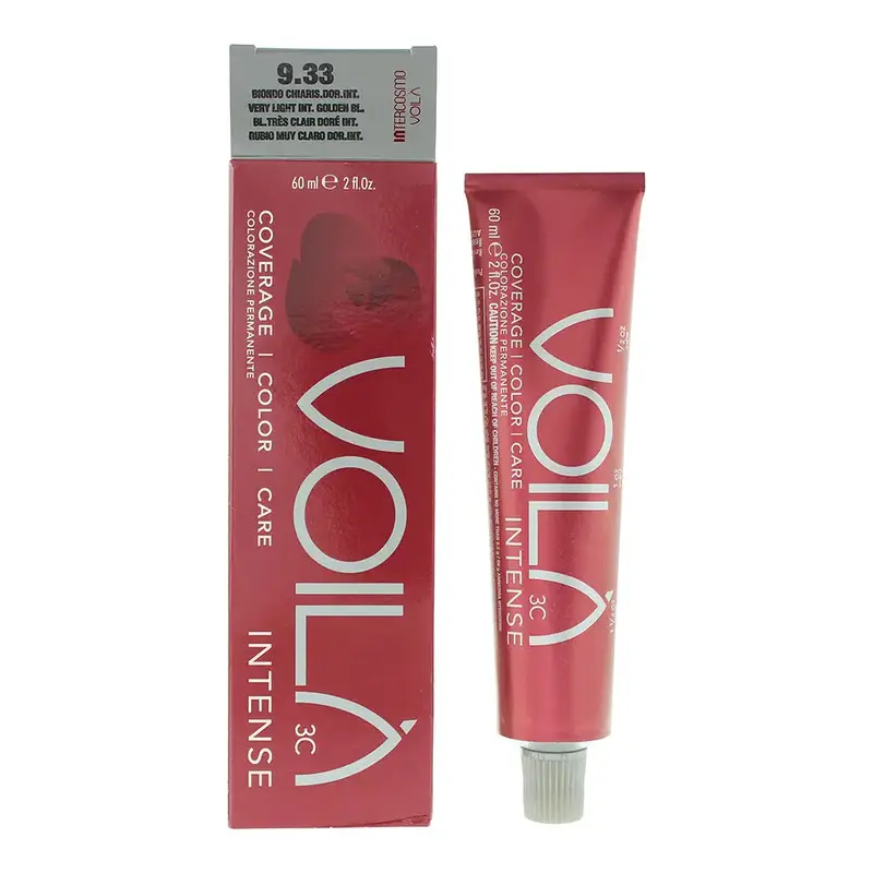Intercosmo Voil 3C Intense 9.33 Very Light Intense Golden Blonde Hair Colour 60