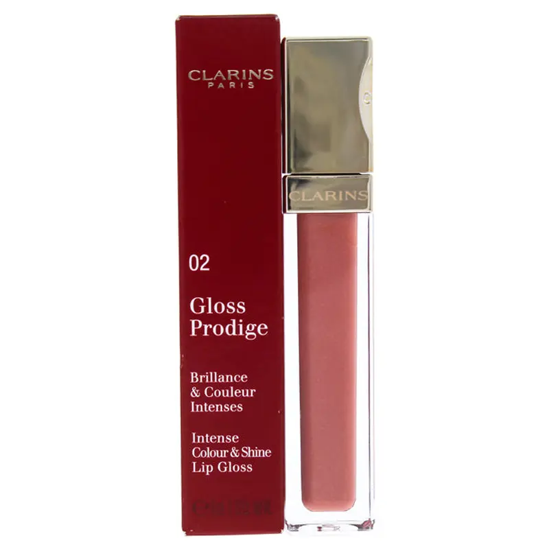 Clarins Gloss Prodige Lip Gloss - # 02 Nude by Clarins for Women - 0.19 oz Lip Gloss