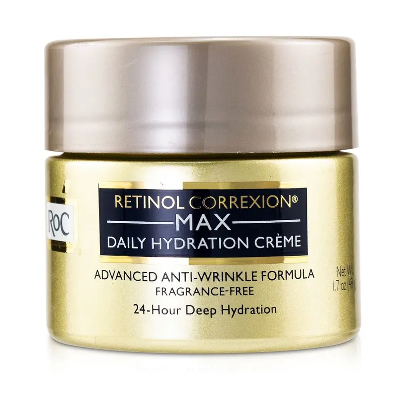 ROC Retinol Correxion Max Daily Hydration Creme (Fragrance Free) (Exp. Date 02/2022)  48g/1.7oz
