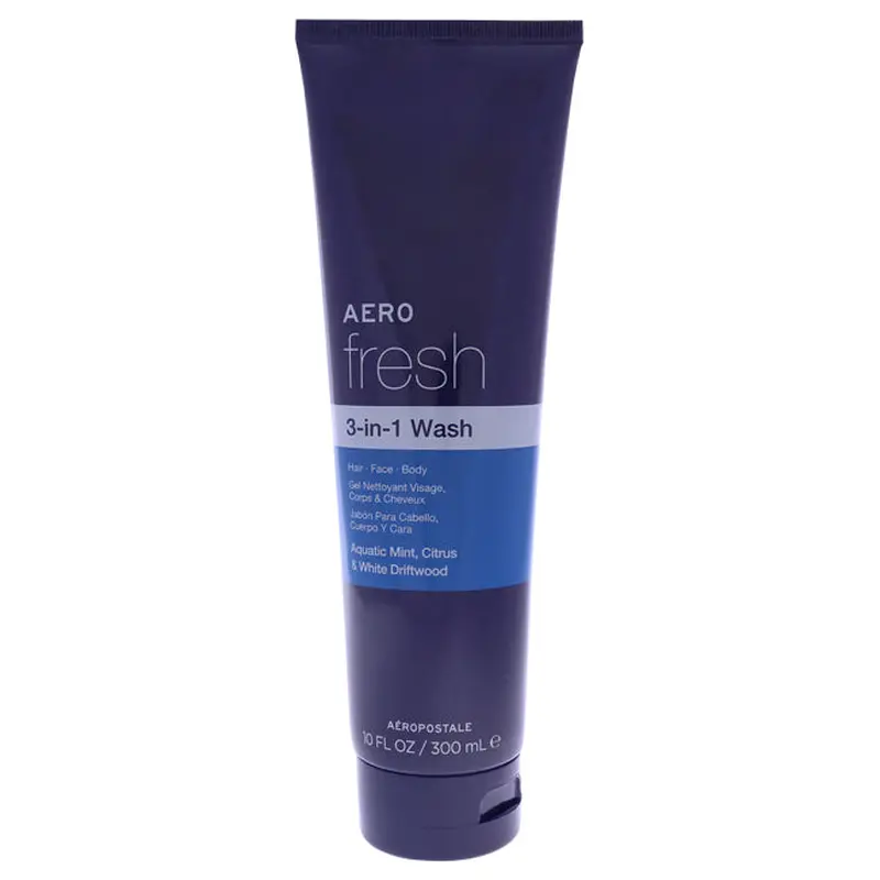 Aeropostale Aero Fresh 3-In-1 Wash by Aeropostale for Men - 10 oz Body Wash
