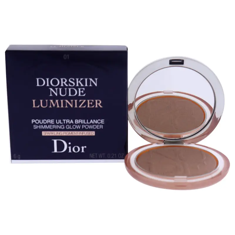 Christian Dior Diorskin Nude Luminizer Powder - 01 Nude Glow by Christian Dior for Women - 0.21 oz Powder