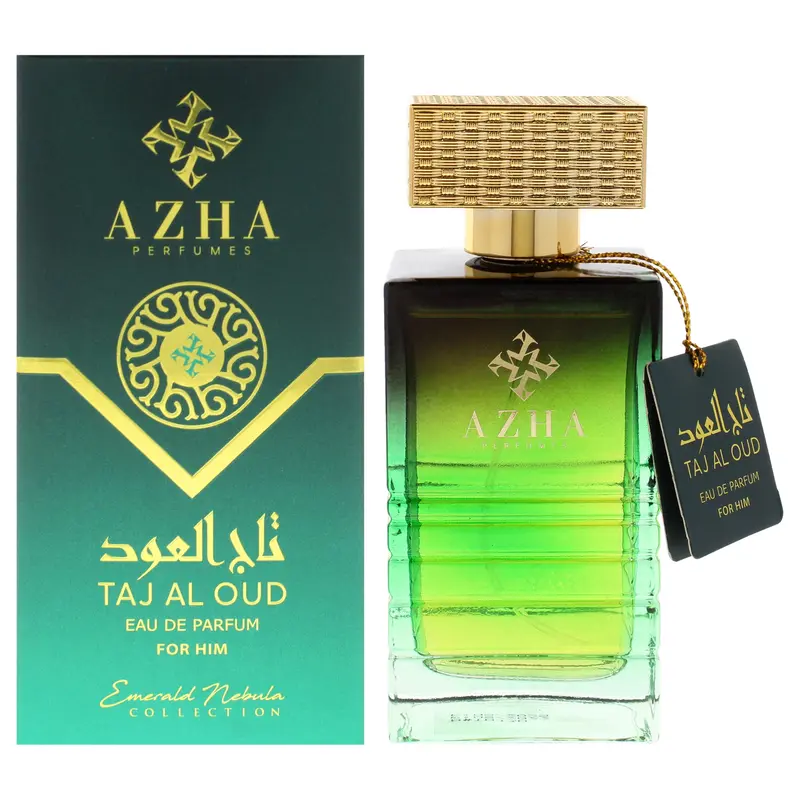 Azha Taj Al Oud by Azha for Men - 3.3 oz EDP Spray