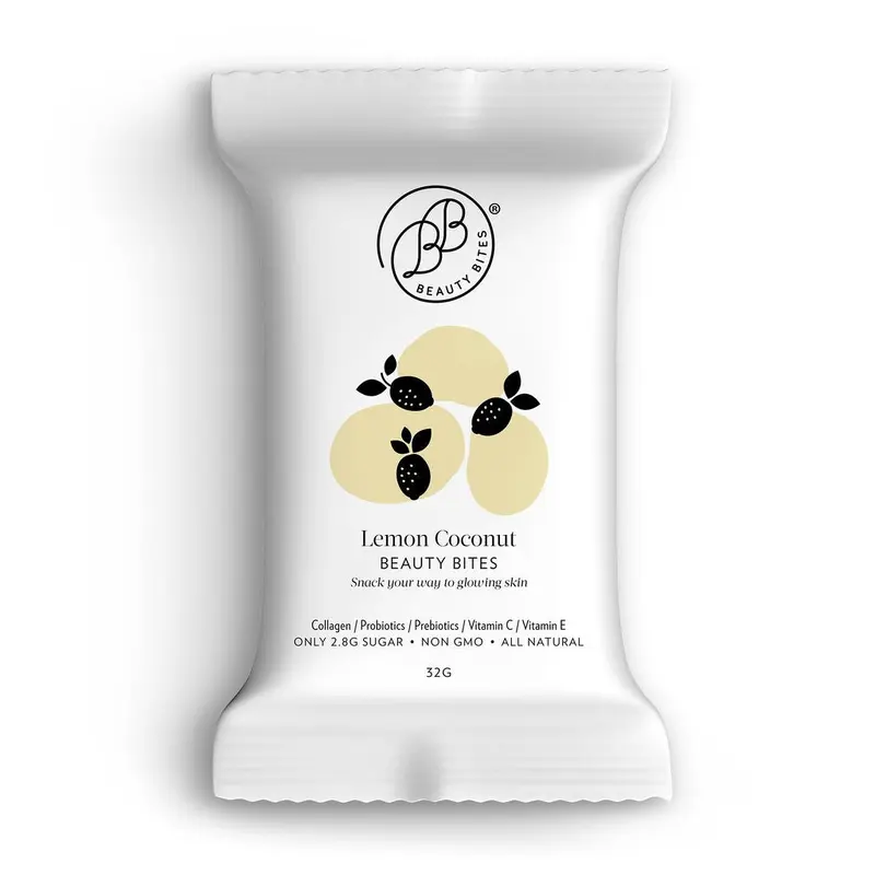 Krumbled Foods Lemon Coconut Beauty Bites 32g