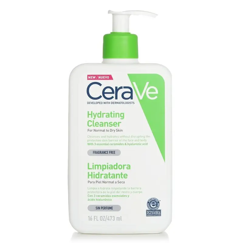 CeraVe Hydrating Cleanser For Normal to Dry Skin 473ml/16oz