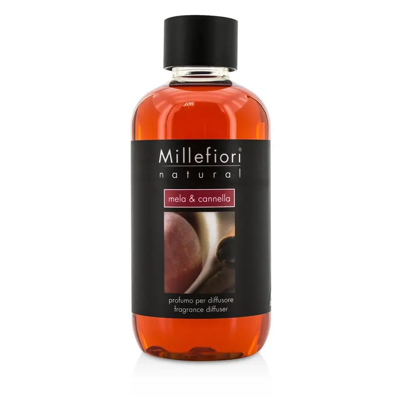 Millefiori Natural Fragrance Diffuser Refill - Mela & Cannella  250ml/8.45oz