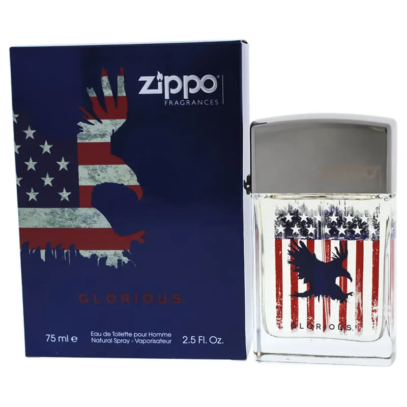 Zippo Glorious by Zippo for Men - 2.5 oz EDT Spray