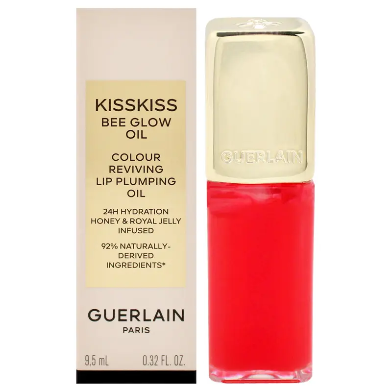 Guerlain Kiss Kiss Bee Glow Oil - 775 Poppy Glow by Guerlain for Women - 0.3 oz Lip Oil