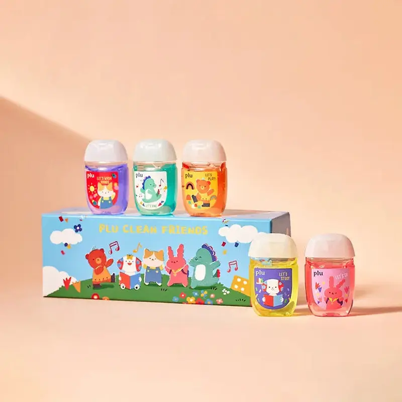 [Gift Packaging] plu Clean Friends 5-Piece + Holder Gift Set