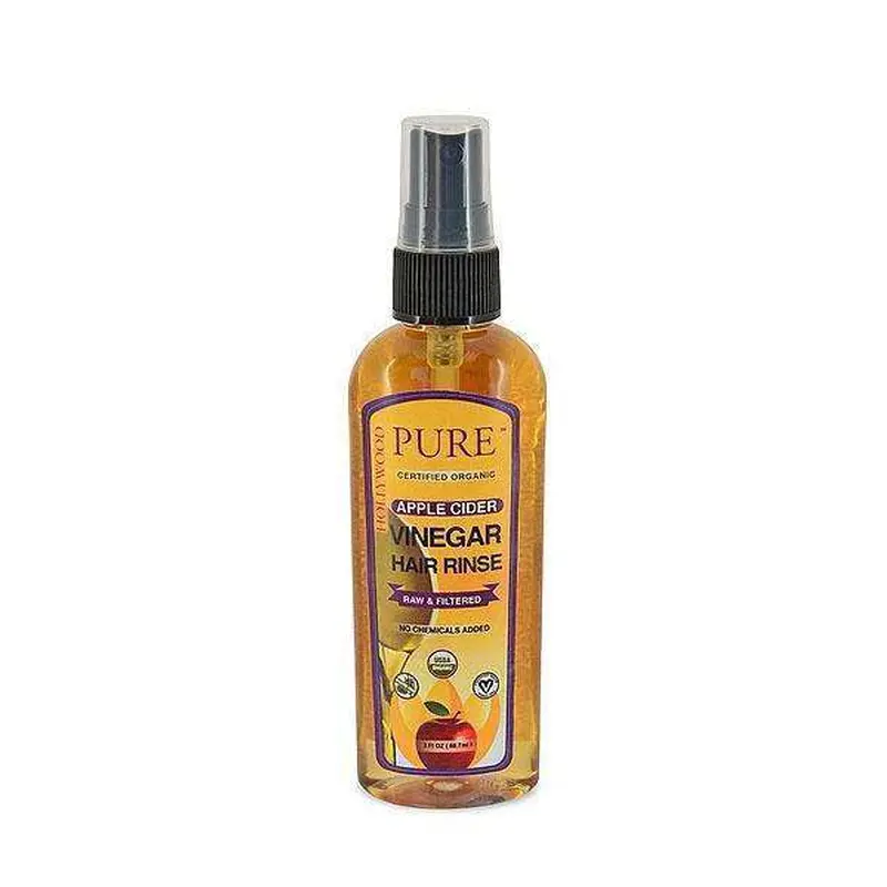 Hollywood Beauty Pure Certified Organic Apple Cider Vinegar Hair Rinse 4oz