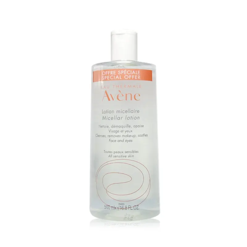 Avene Micellar Lotion - For Sensitive Skin (Limited Edition)  500ml/16.8oz