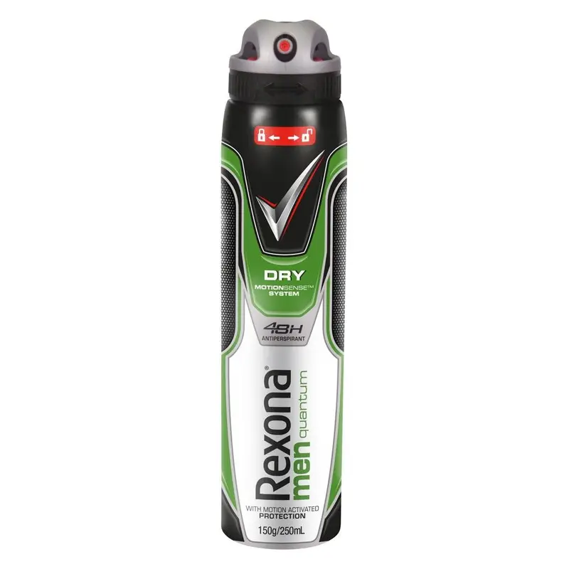 Rexona Men Antiperspirant Aerosol Deodorant Quantum 250ml