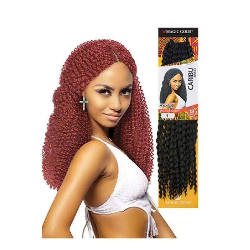 Magic Gold Caribu Braid 18"