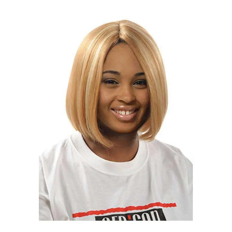 Magic Gold Human Hair Blend Wig Caroline