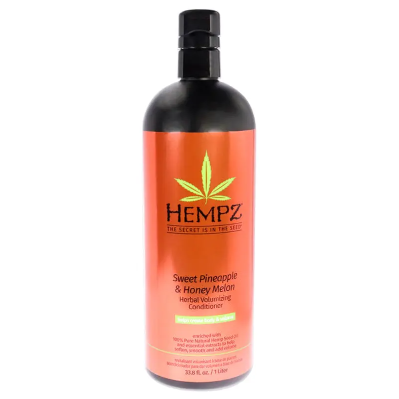 Hempz Sweet Pineapple and Honey Melon Herbal Volumizing Conditioner by Hempz for Unisex - 33.8 oz Conditioner