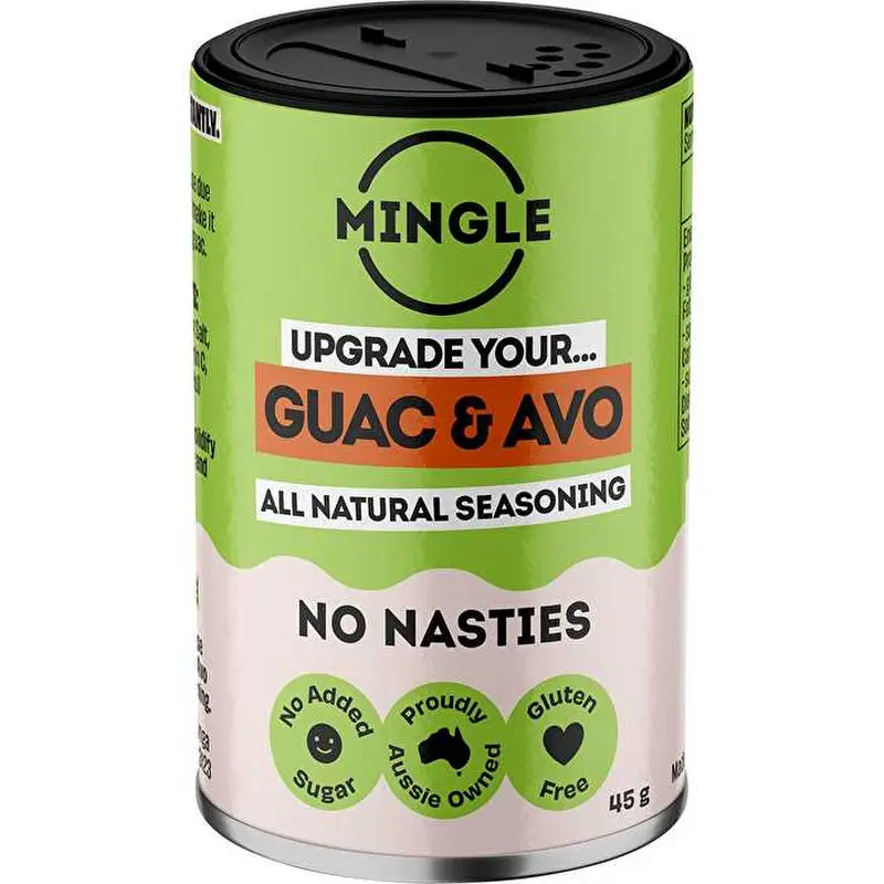 Mingle Guac & Avo All Natural Seasoning 5x45g