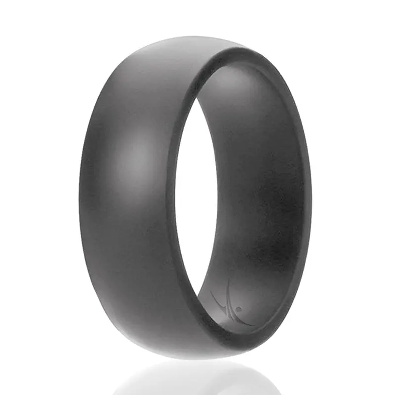 ROQ Silicone Wedding Ring - Grey by ROQ for Men - 15 mm Ring