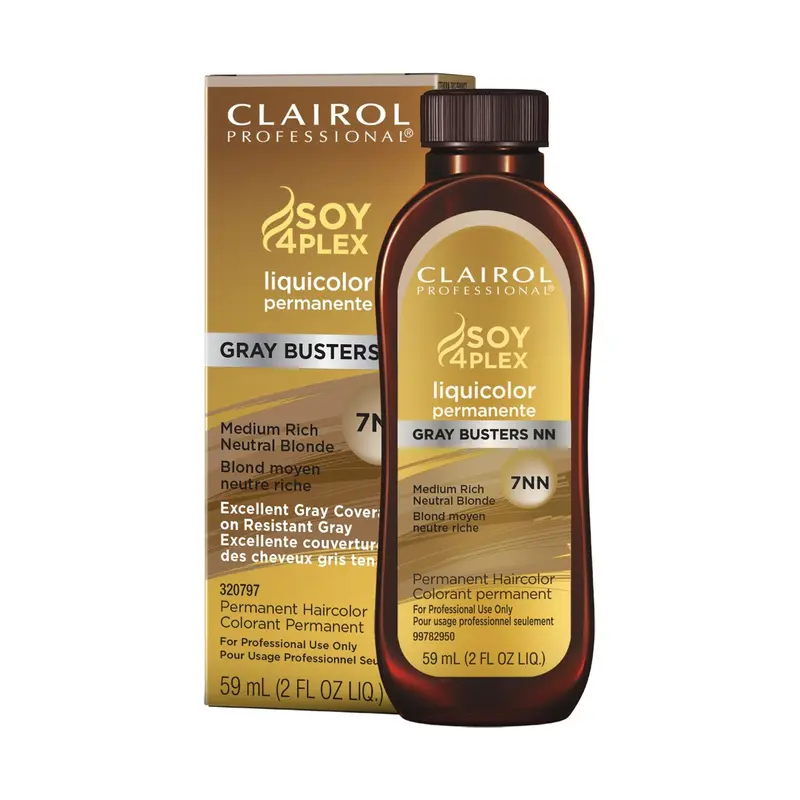 Clairol Professional SOY4PLEX LiquiColor Permanent Hair Color - 7NN Medium Rich Neutral Blonde