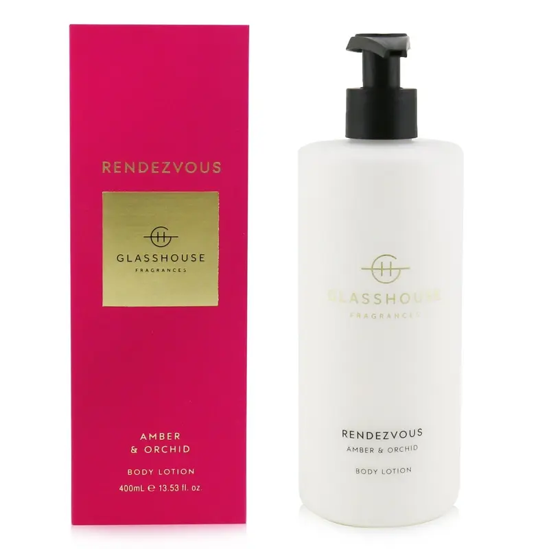 Glasshouse Body Lotion - Rendezvous (Amber & Orchid)  400ml/13.53oz