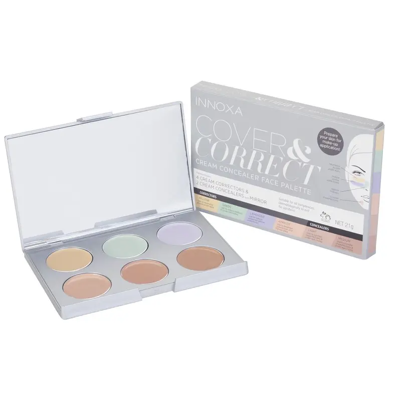 Innoxa Cover & Correct Cream Concealer Palette 1 Kit