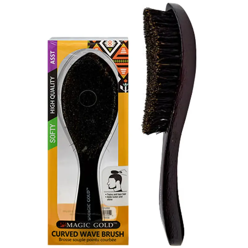 Magic Gold Curved Wave Brush - Soft #99802