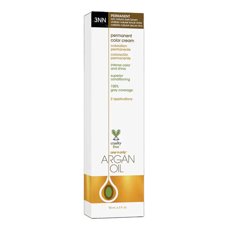One 'n Only Argan Oil Permanent Hair Color - 3NN Rich Natural Dark Brown