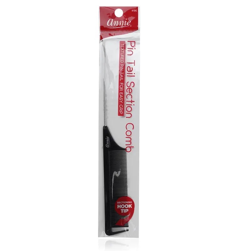 Annie Pin Tail Section Comb Black #96 - Dollar Deals