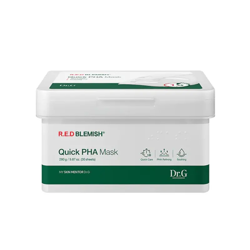 Dr.G Red Blemish Quick PHA Mask 30 Sheets
