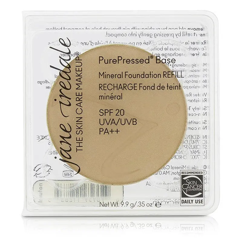 Jane Iredale PurePressed Base Mineral Foundation Refill SPF 20 - Natural 9.9g/0.35oz