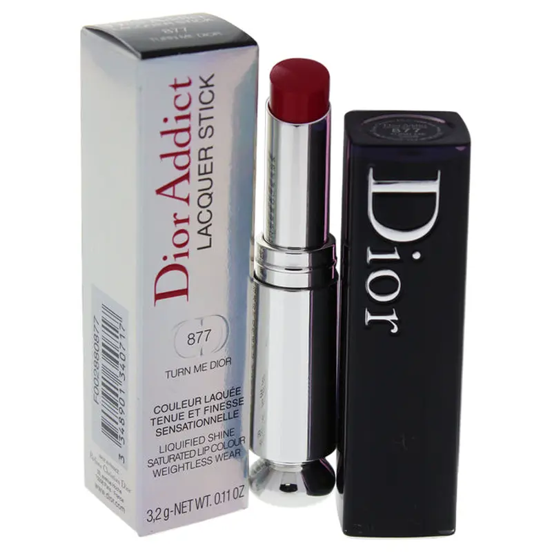 Christian Dior Lacquer Stick - # 877 Turn Me Dior by Christian Dior for Women - 0.11 oz Lipstick