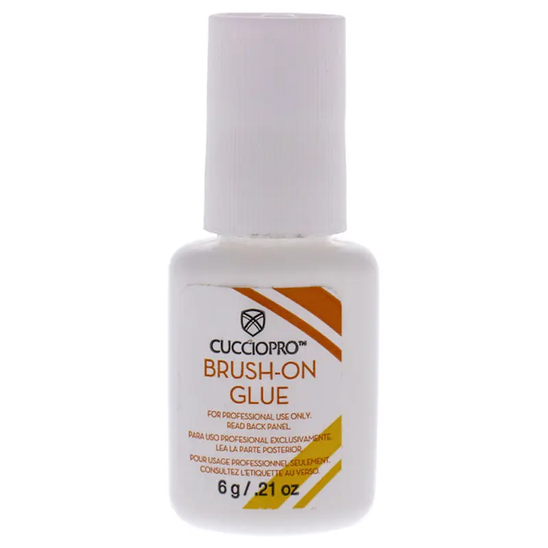 Cuccio Pro Brush-On Glue by Cuccio Pro for Women - 0.21 oz Nail Glue