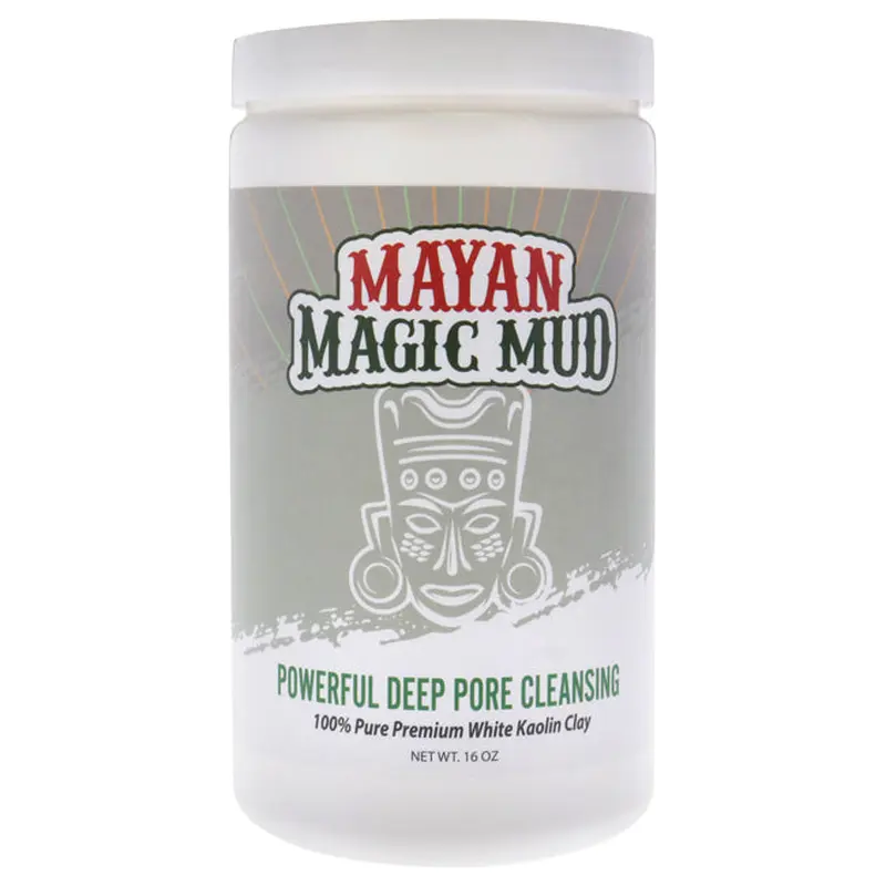 Mayan Magic Mud Powerful Deep Pore Cleansing White Kaolin Clay by Mayan Magic Mud for Unisex - 16 oz Cleanser