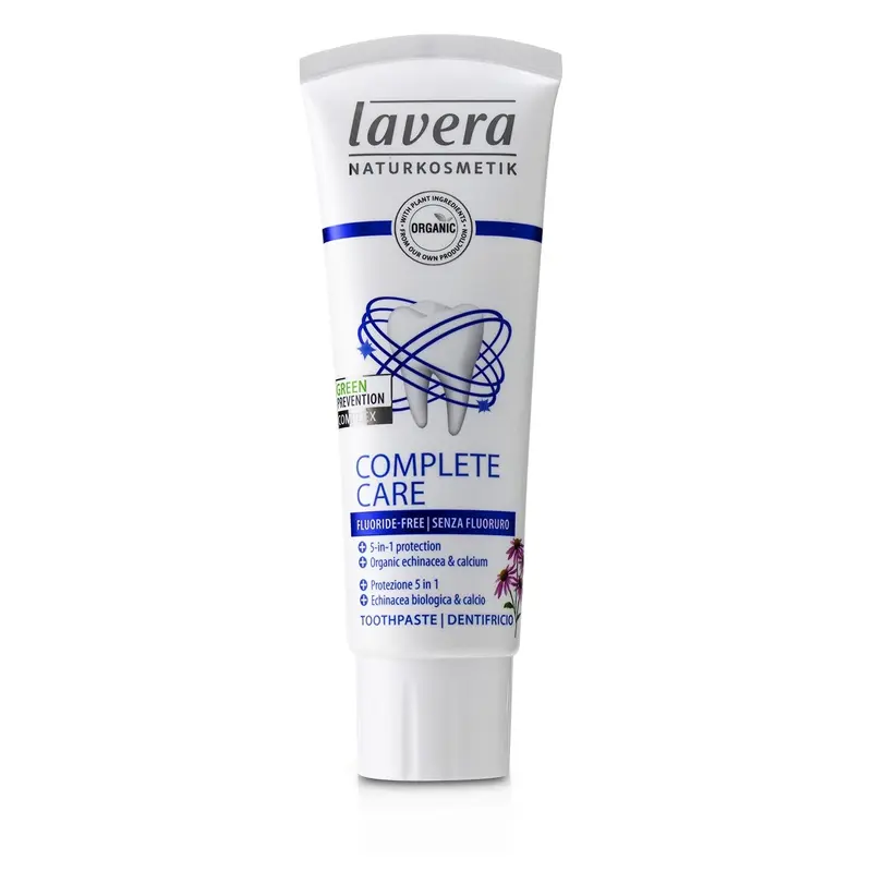 Lavera Toothpaste (Complete Care) - With Organic Echinacea & Calcium (Fluoride-Free)  75ml/2.5oz