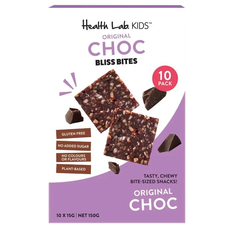 Health Lab Kids Choc Bliss Bites 150g