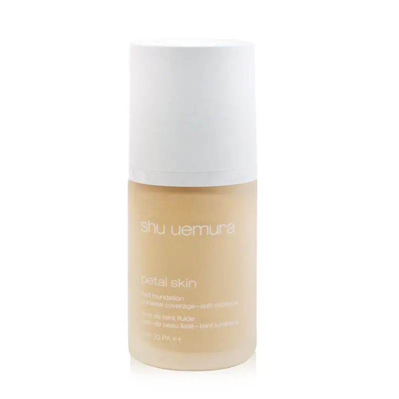 Shu Uemura Petal Skin Fluid Foundation SPF 20 - # 375 Light Amber  30ml/1oz