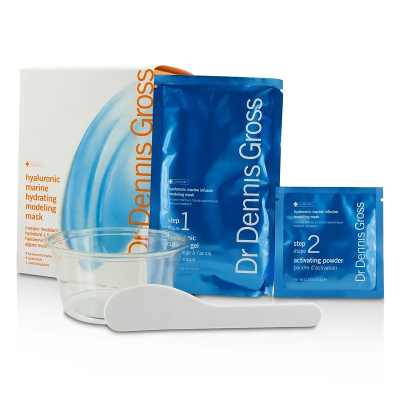 Dr Dennis Gross Hyaluronic Marine Hydrating Modeling Mask  4 Treatments