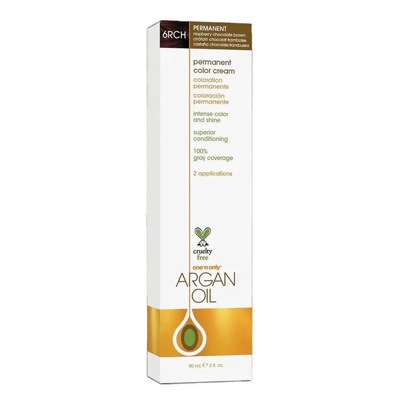 One 'n Only Argan Oil Permanent Hair Color - 6RCH Raspberry Chocolate Brown