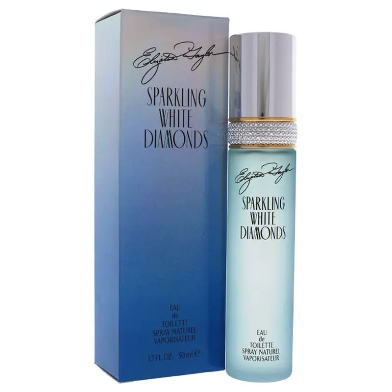 Elizabeth Taylor Sparkling White Diamonds by Elizabeth Taylor for Women - 1.7 oz EDT Spray