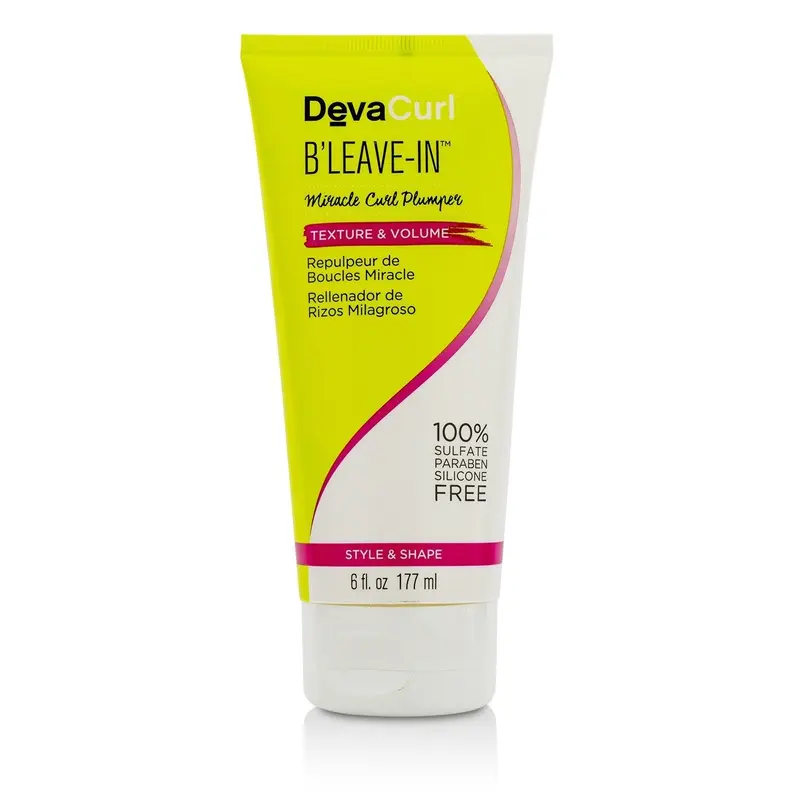 DevaCurl B'Leave-In (Miracle Curl Plumper - Texture & Volume)  177ml/6oz