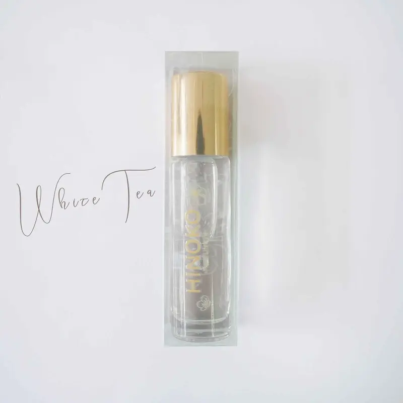 HINOKO HINOKO Rose Quartz Roller Perfume Stick No.5  White Tea  Fixed Size