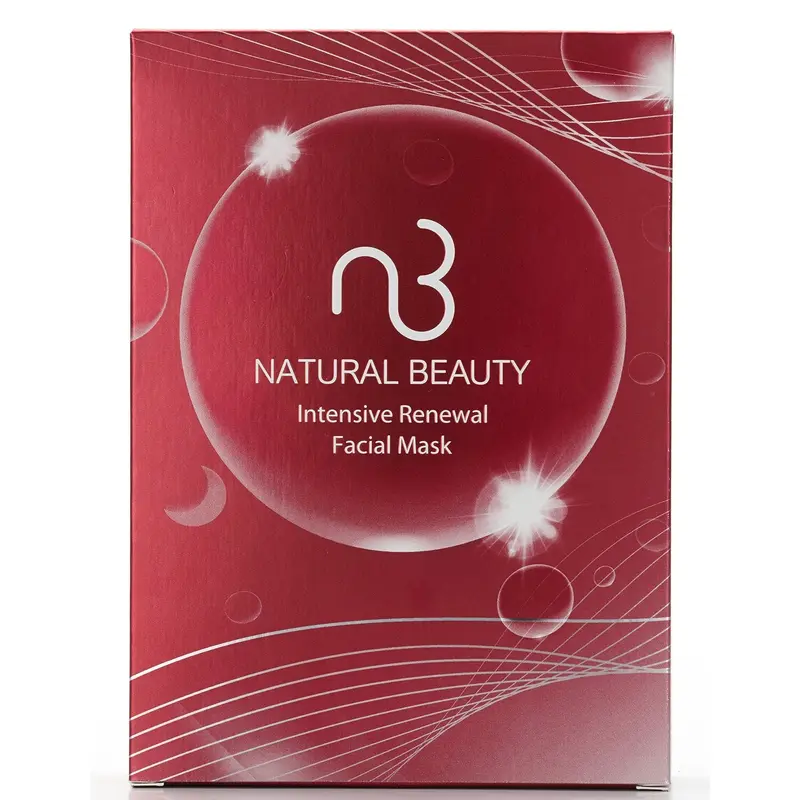 Natural Beauty Intensive Renewal Facial Mask (Exp. Date 08/2022)  6x 20ml/0.67oz