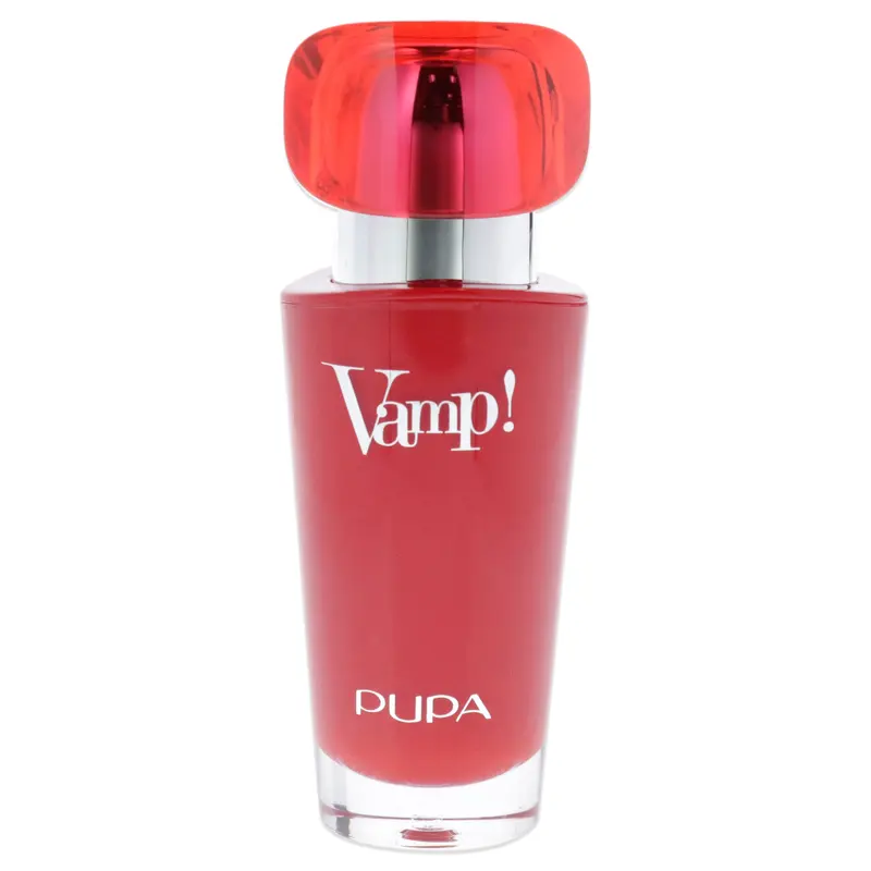Pupa Milano Vamp! Extreme Colour Lipstick with Plumping Treatment - 302 Ruby Red by Pupa Milano for Women - 0.123 oz Lipstick