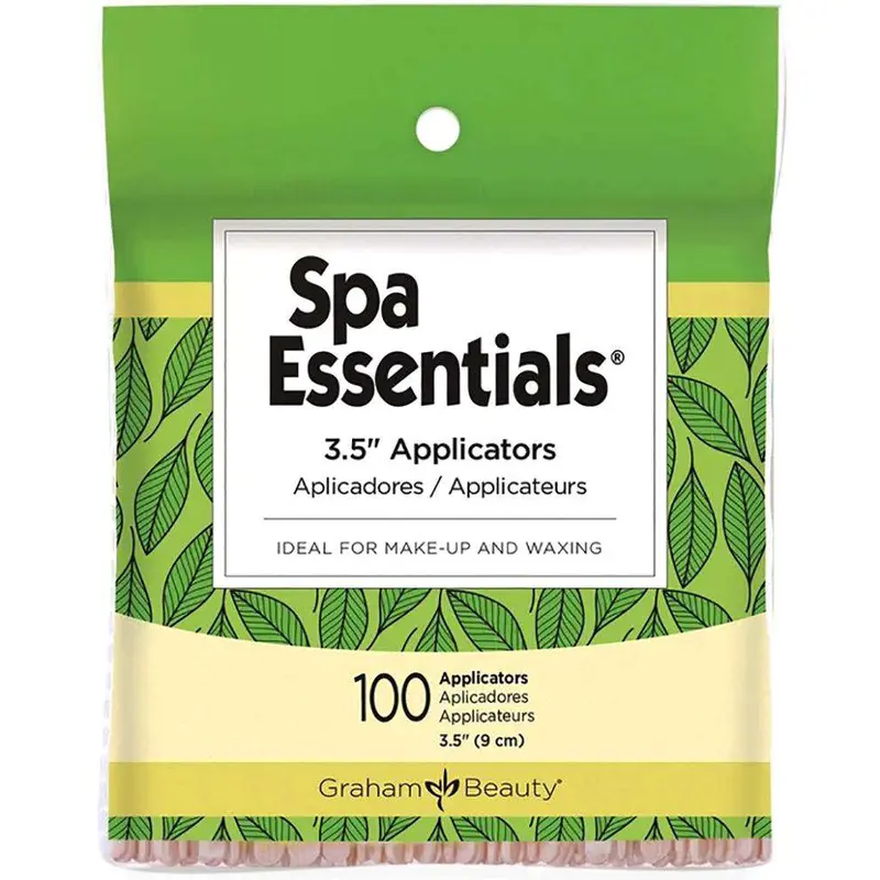 Graham Beauty Spa Essentials Birchwood Eye/Lip Wax Applicator