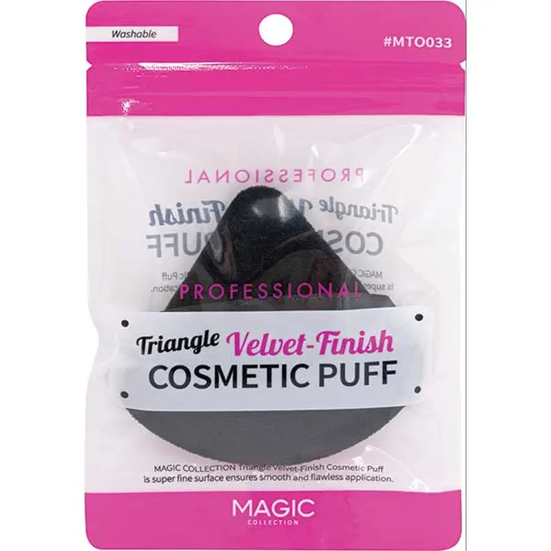 Magic Collection Triangle Velvet - Finish Cosmetic Puff #MT0033