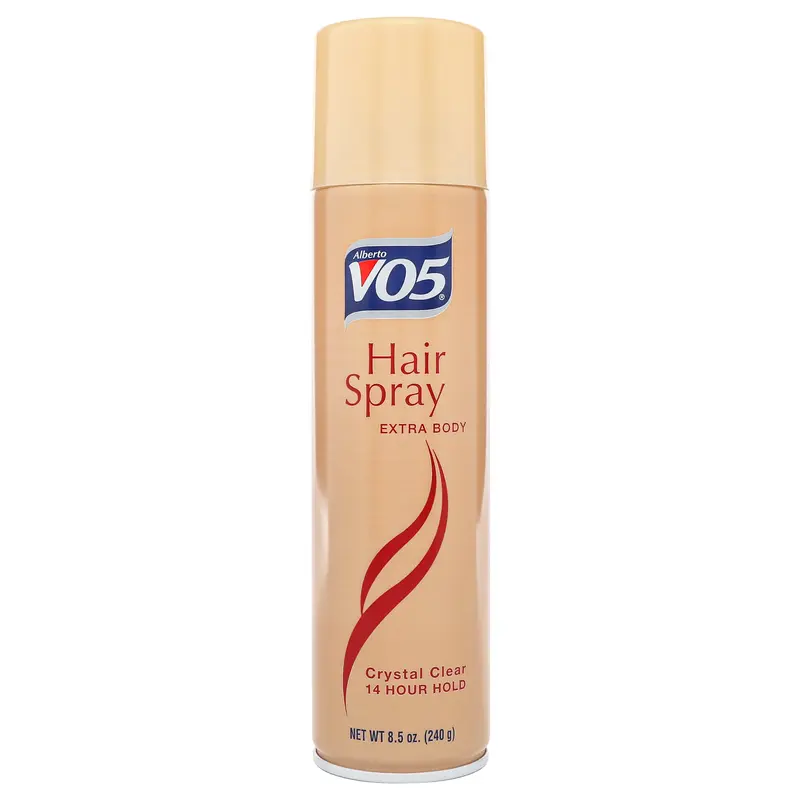 Alberto VO5 Crystal Clear Extra Body Hard To Hold Hairspray by Alberto VO5 for Unisex - 8.5 oz Hair Spray