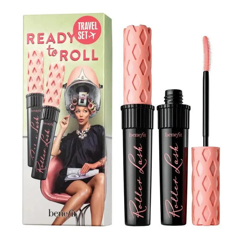 BENEFIT READY TO ROLL MASCARA DUO SET #BLACK 2X8.5G