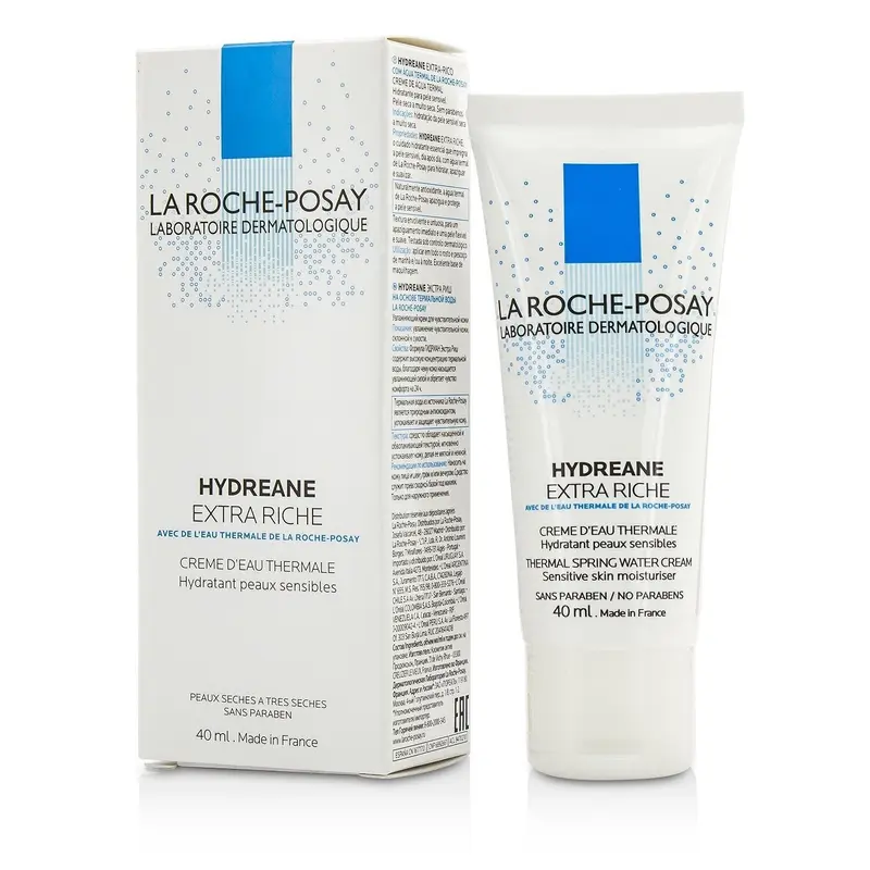 La Roche Posay Hydreane Thermal Spring Water Cream Sensitive Skin Moisturizer - Extra Rich  40ml/1.35oz